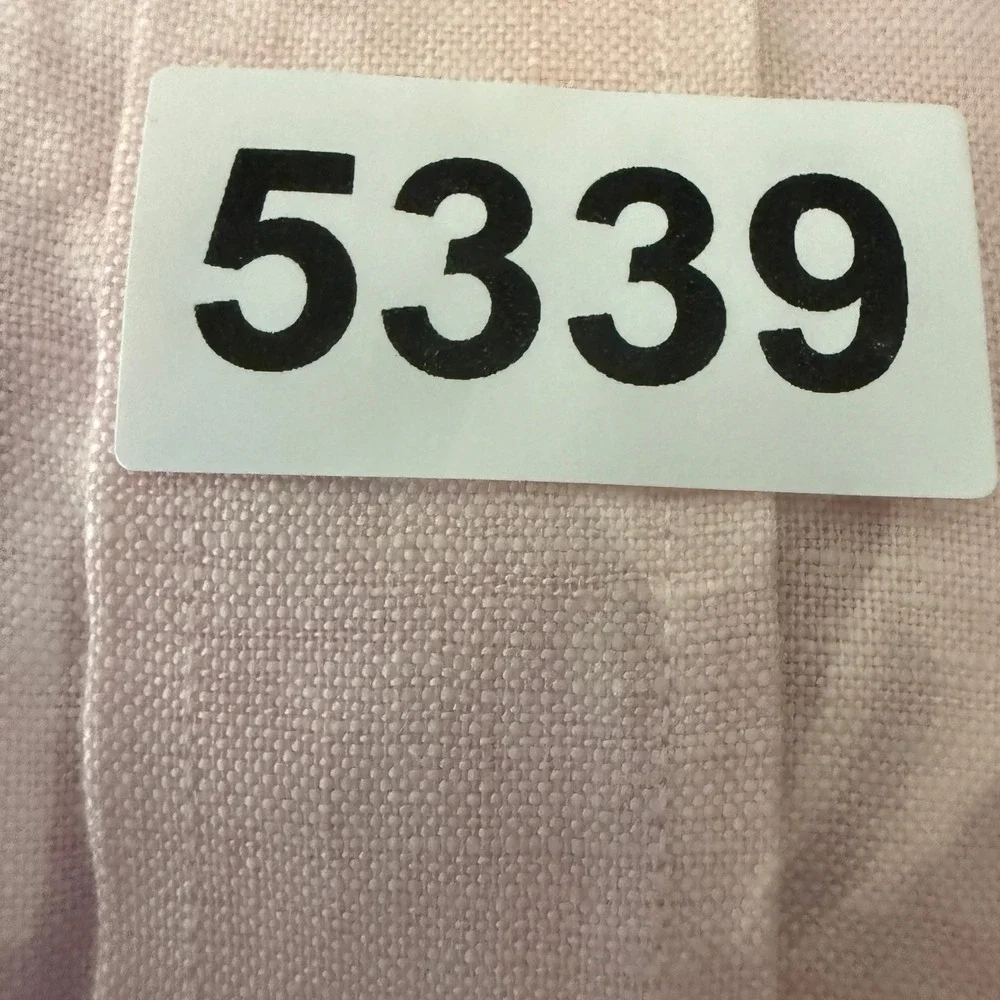 UNTUCKit Men's XXX Large Pink Linen Wrinkle Resistant Button Down‎ Shirt